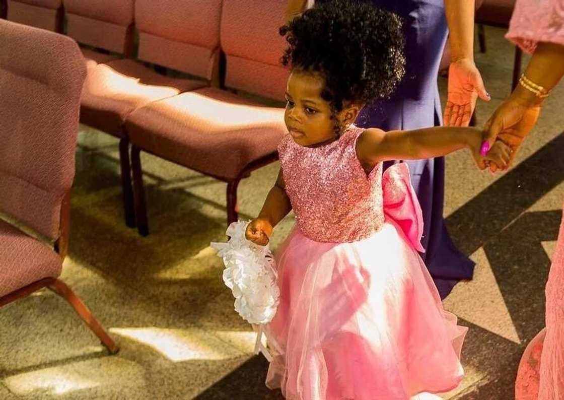 Little bride hairdo Little bride hairdo