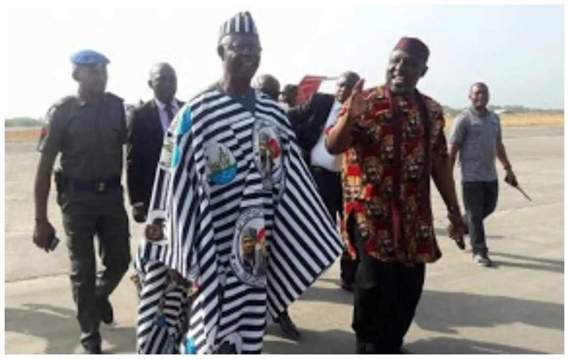 Atiku, Okorocha storm Makurdi (Photos)