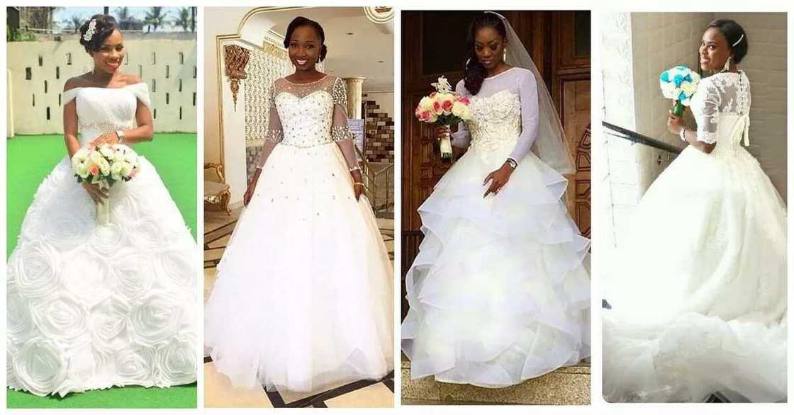 Latest wedding gowns in Nigeria 2017 2018 Legit.ng