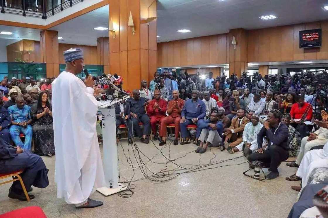 Abubuwa 10 da Saraki ya fada yayin taron Duniya da suka gudanar yau Abubuwa 10 da Saraki ya fada yayin taron Duniya da suka gudanar yau