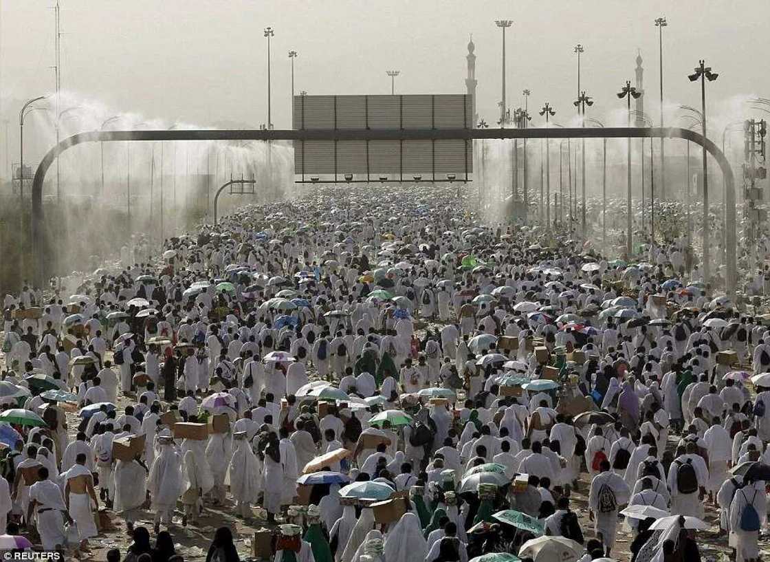 Muslims Gather At Mount Arafat To Mark Peak Of Hajj 2015 Muslims Gather At Mount Arafat To Mark Peak Of Hajj 2015