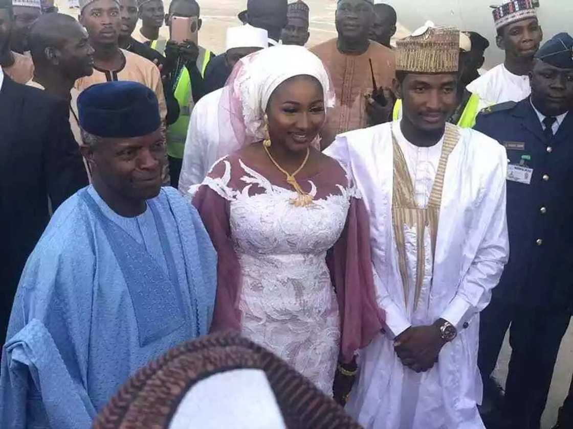 Cikin Hotuna: Ministan Shari'a, Abubakar Malami, ya aurar da diyarsa a Jihar Kebbi