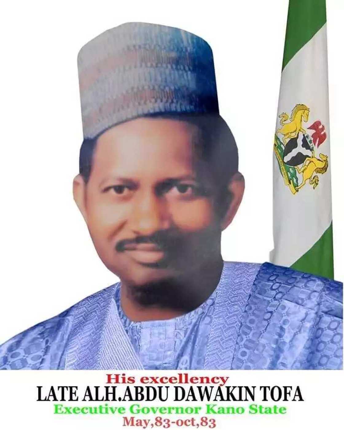 Jerin gwamnoni da suka mulki jihar Kano, tun daga Audu Bako Jerin gwamnoni da suka mulki jihar Kano, tun daga Audu Bako