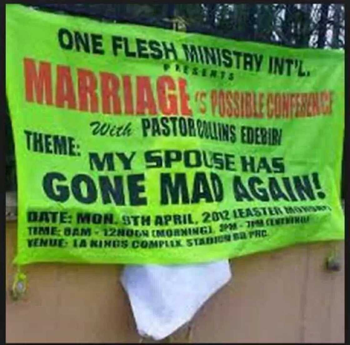 Hilarious names of churches you will find in Nigeria (photos)