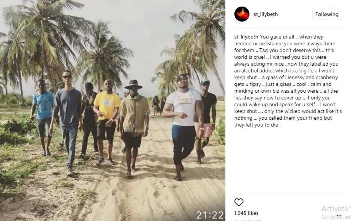 Actress Caroline Danjuma calls out Davido over death of his friend Tagbo (photos) Actress Caroline Danjuma calls out Davido over death of his friend Tagbo (photos)