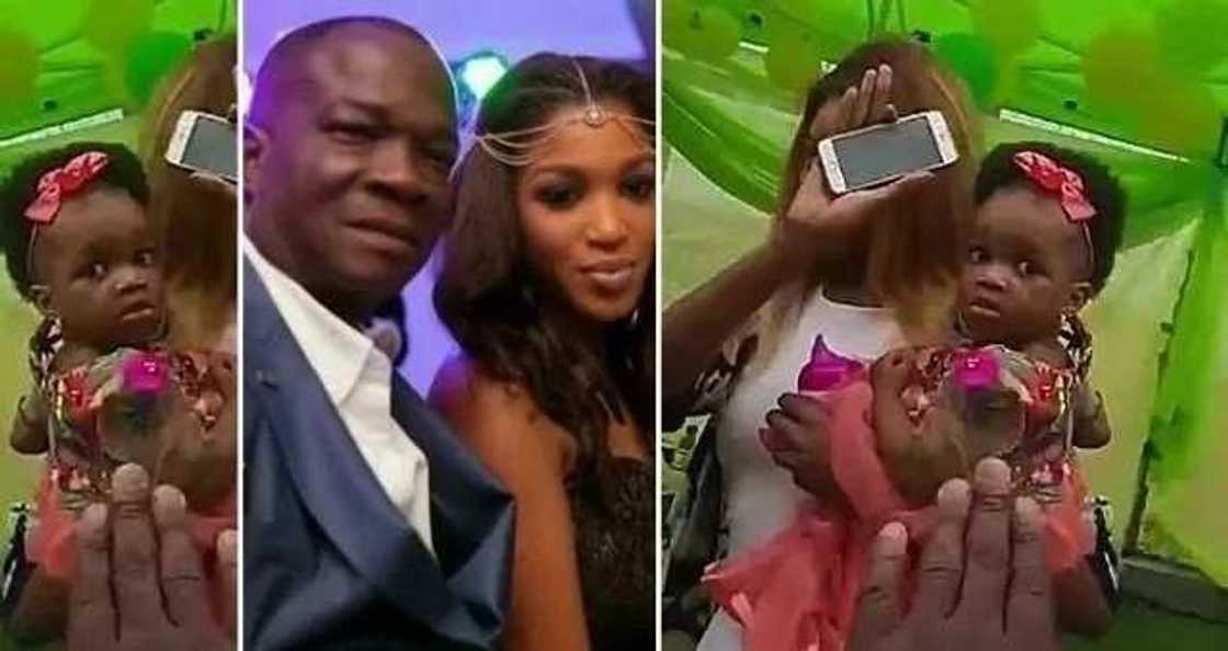 Dabota Lawson and daughter at her first birthday
Source: Yabableftonline Dabota Lawson and daughter at her first birthday
Source: Yabableftonline