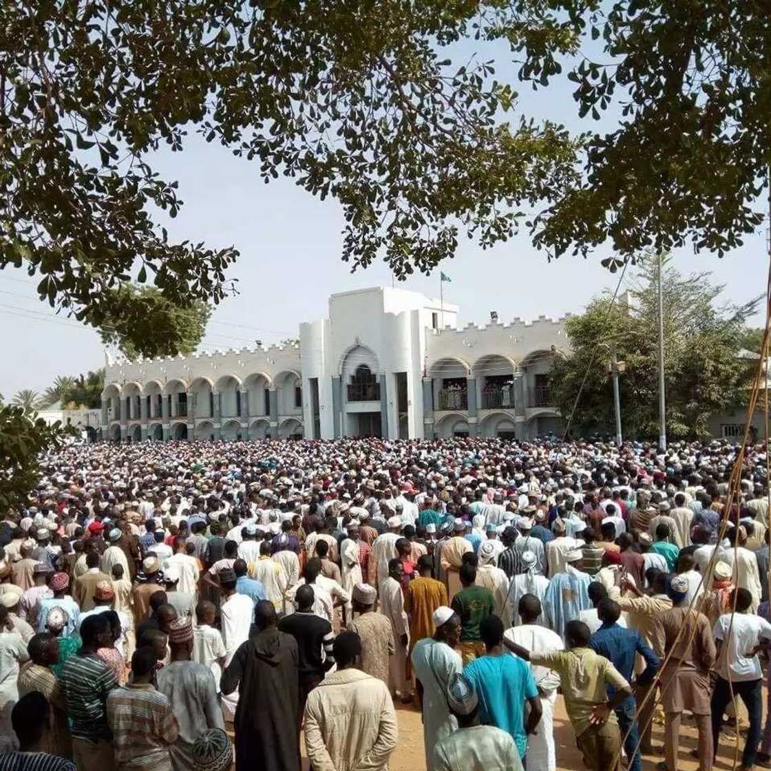 Sarki Sanusi ya jagoranci jana’izan sarin Katagum (hotuna)