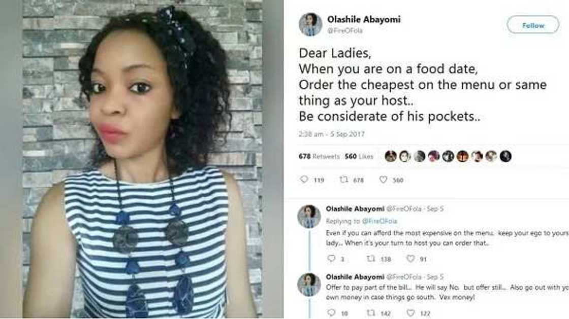 Nigerian lady schools women who go on date with men, teaches them 'manners' (photos) Nigerian lady schools women who go on date with men, teaches them 'manners' (photos)