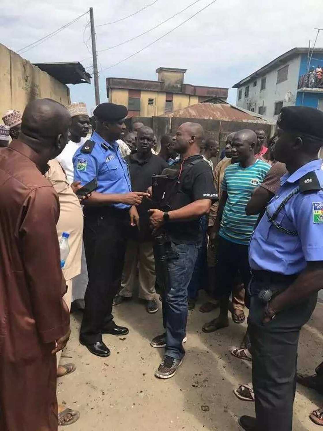Two people have lost their lives in Lagos after son of Sarki Hausawa of Okokomaiko allegedly killed a suya man. Photo credit: Facebook RRS Two people have lost their lives in Lagos after son of Sarki Hausawa of Okokomaiko allegedly killed a suya man. Photo credit: Facebook RRS