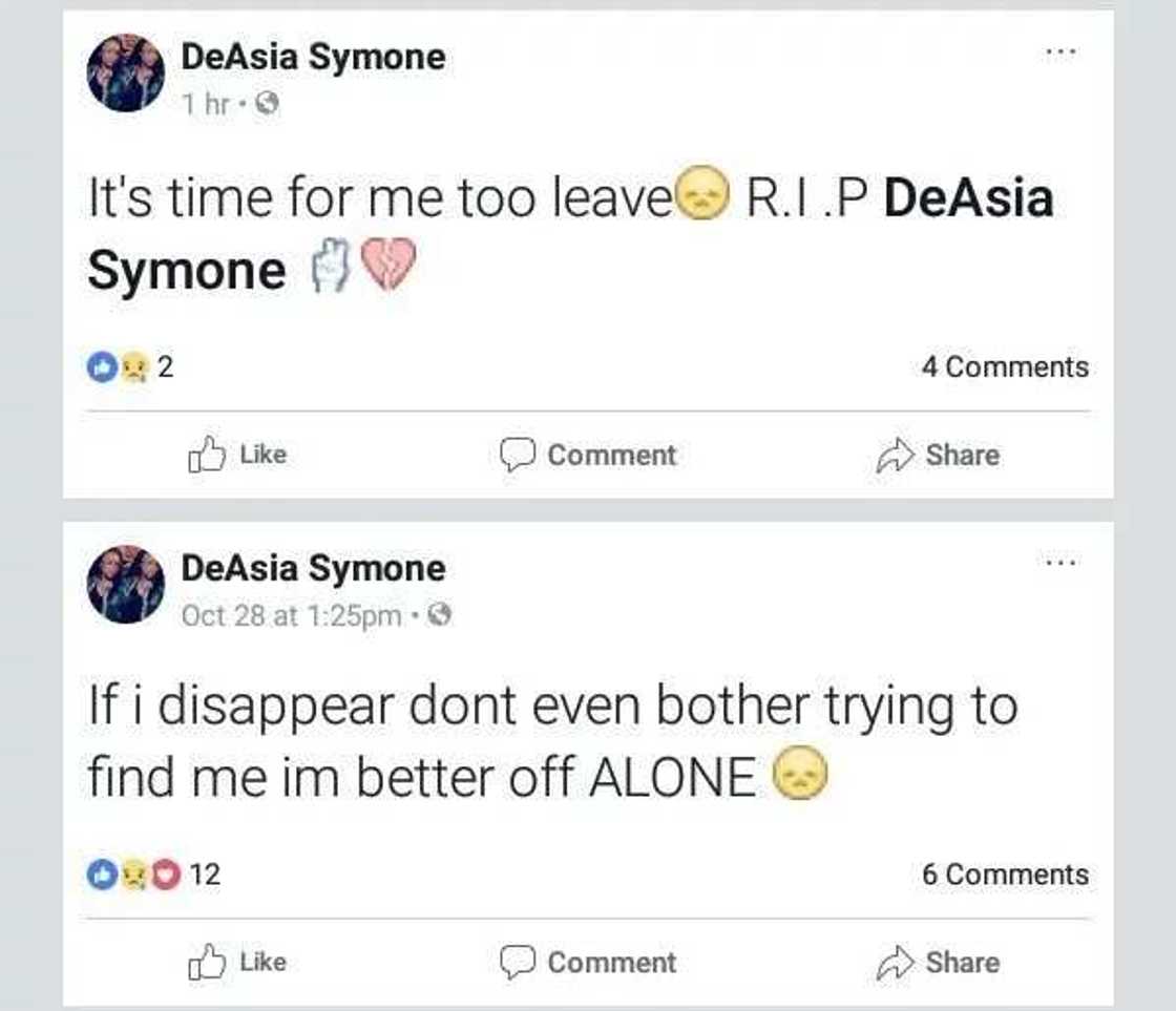DeAsia's earlier posts DeAsia's earlier posts