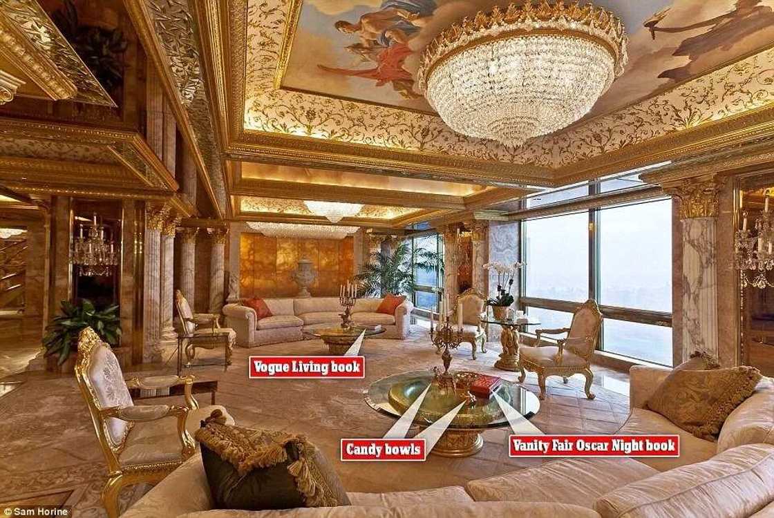 Inside Donald Trump's luxurious penthouse in New York Inside Donald Trump's luxurious penthouse in New York