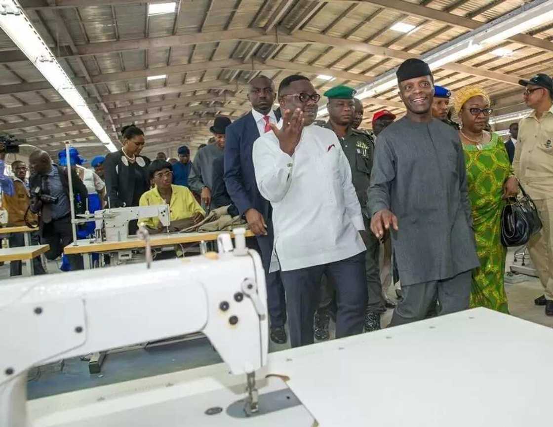 We are also excited about what Governor Ayade is doing here, the solar powered Industrial park, drug manufacturing factory, Garment factory and others We are also excited about what Governor Ayade is doing here, the solar powered Industrial park, drug manufacturing factory, Garment factory and others
