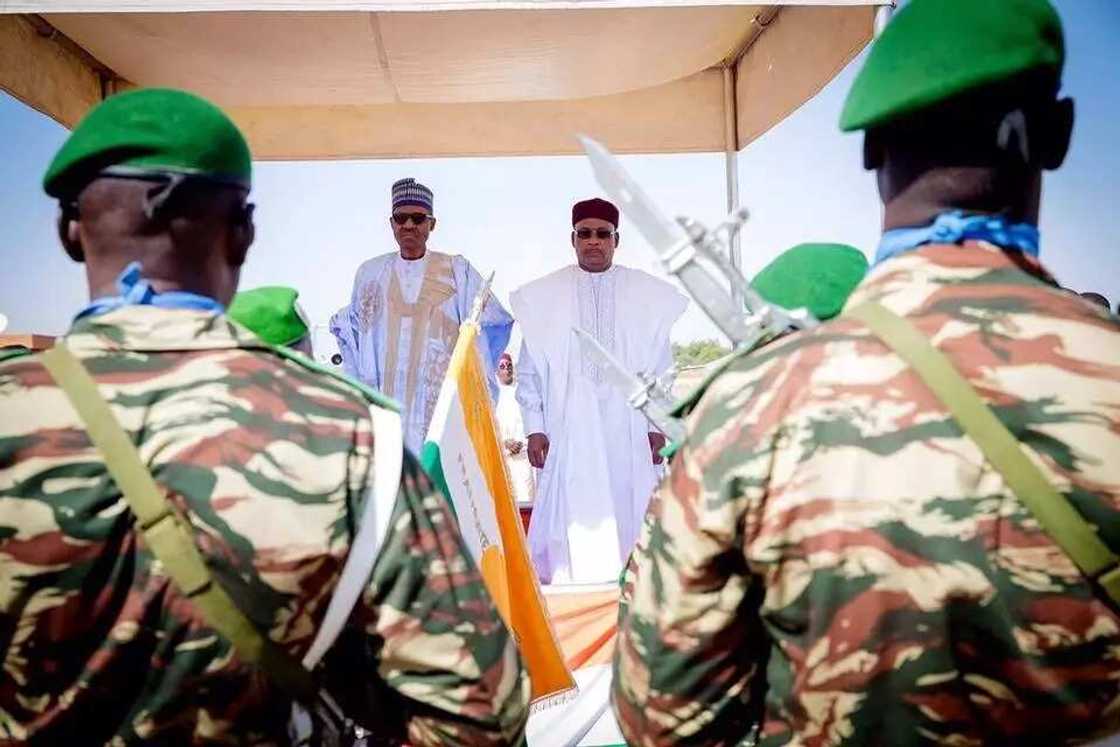 Labari cikin Hotuna: Yadda taron shugaba Buhari a birnin Niamey ya kasance