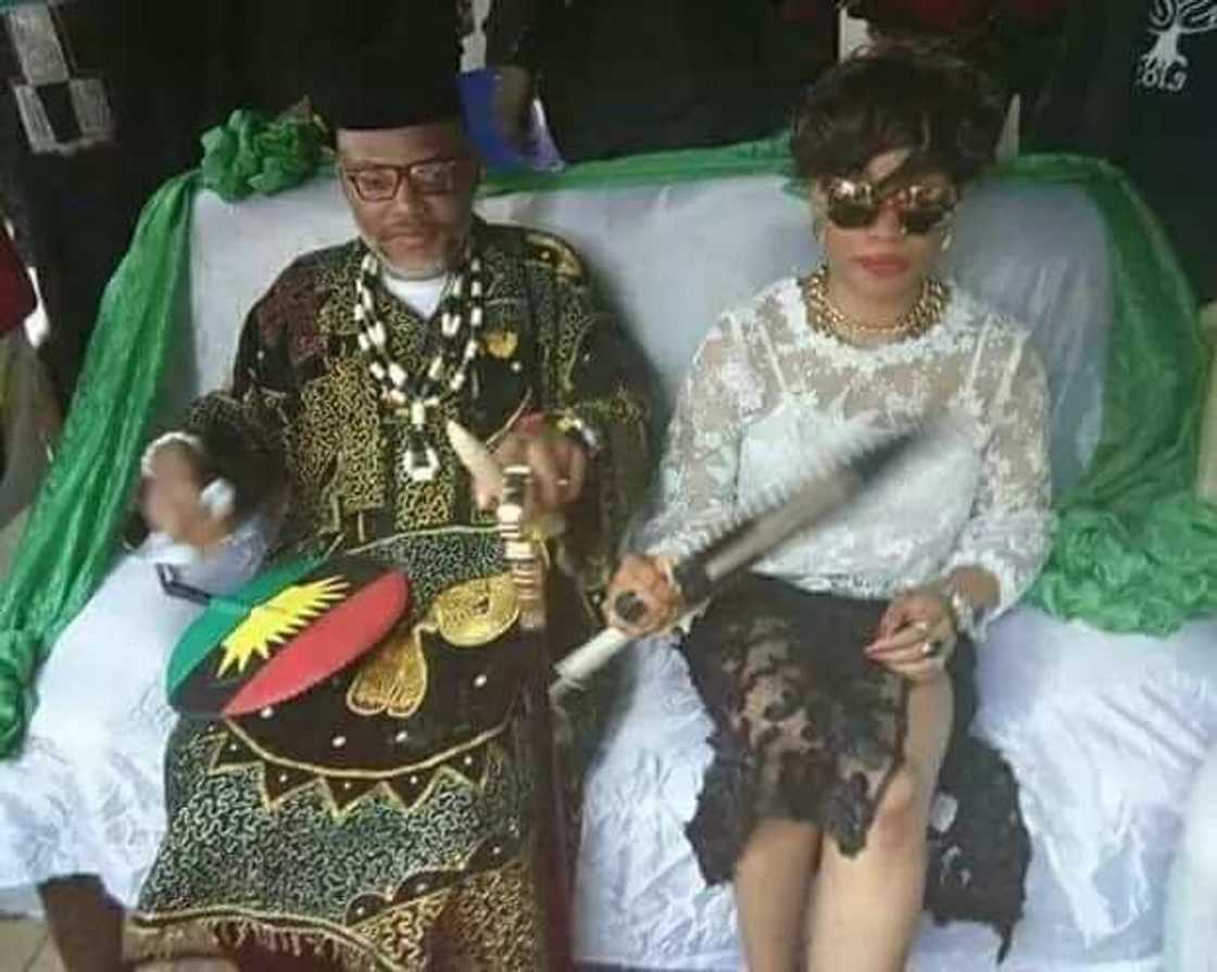 Some commentators claim the decoration was a sign of his respect for the Nigerian flag even though only two colours could be seen Some commentators claim the decoration was a sign of his respect for the Nigerian flag even though only two colours could be seen