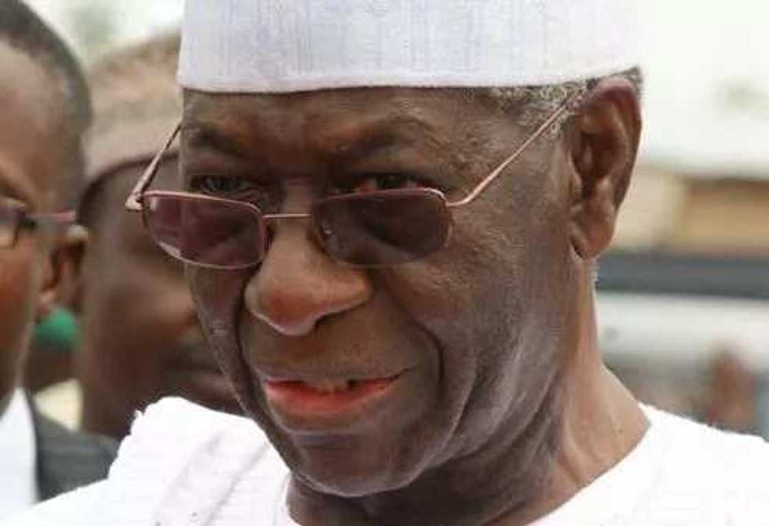 Tony Anenih condemns rumour about Buhari's death