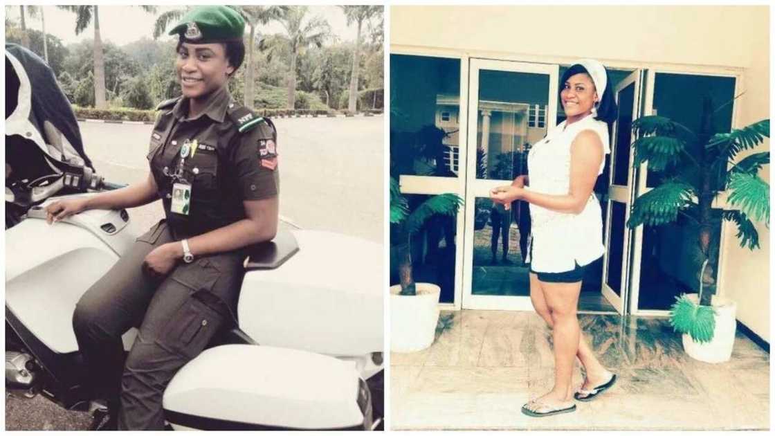 Beautiful officer Beautiful officer