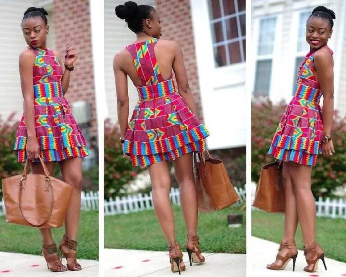 Ankara short dress Ankara short dress