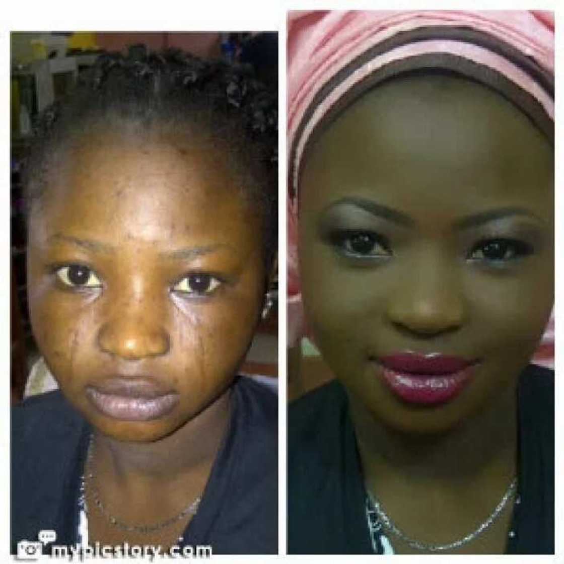 15 times Nigerian women deceived men with their makeup 15 times Nigerian women deceived men with their makeup