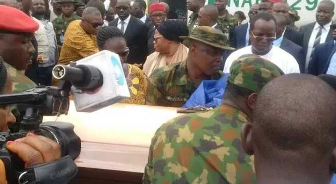 Body of late Ogbemudia arrives Benin from Lagos Body of late Ogbemudia arrives Benin from Lagos
