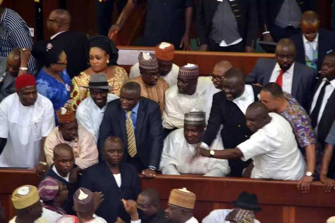 Brawl In House Of Reps (PHOTOS, VIDEO) Brawl In House Of Reps (PHOTOS, VIDEO)
