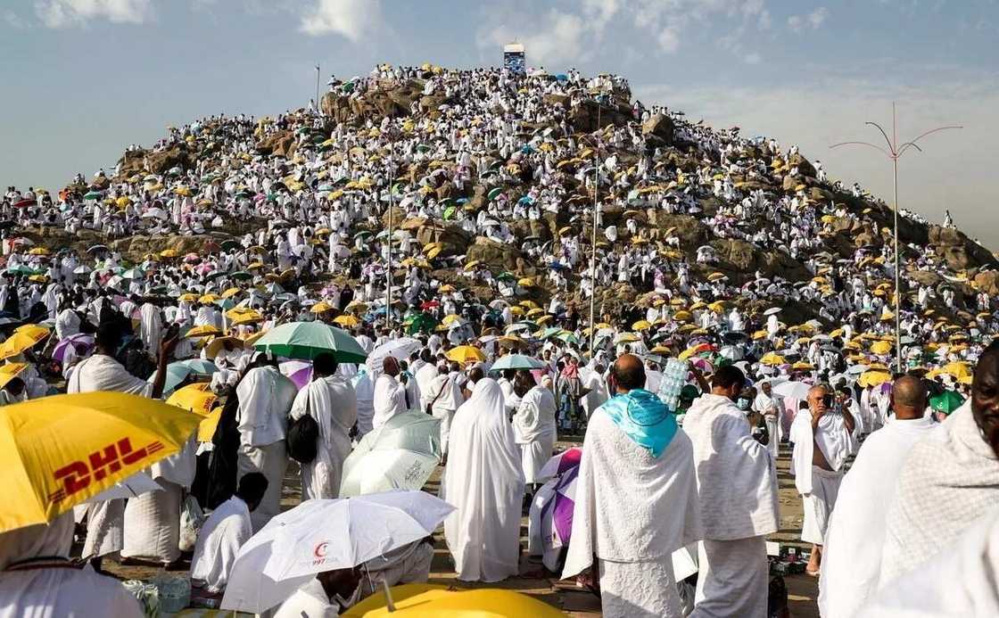 Hotunan yadda ake aikin Hajjin bana