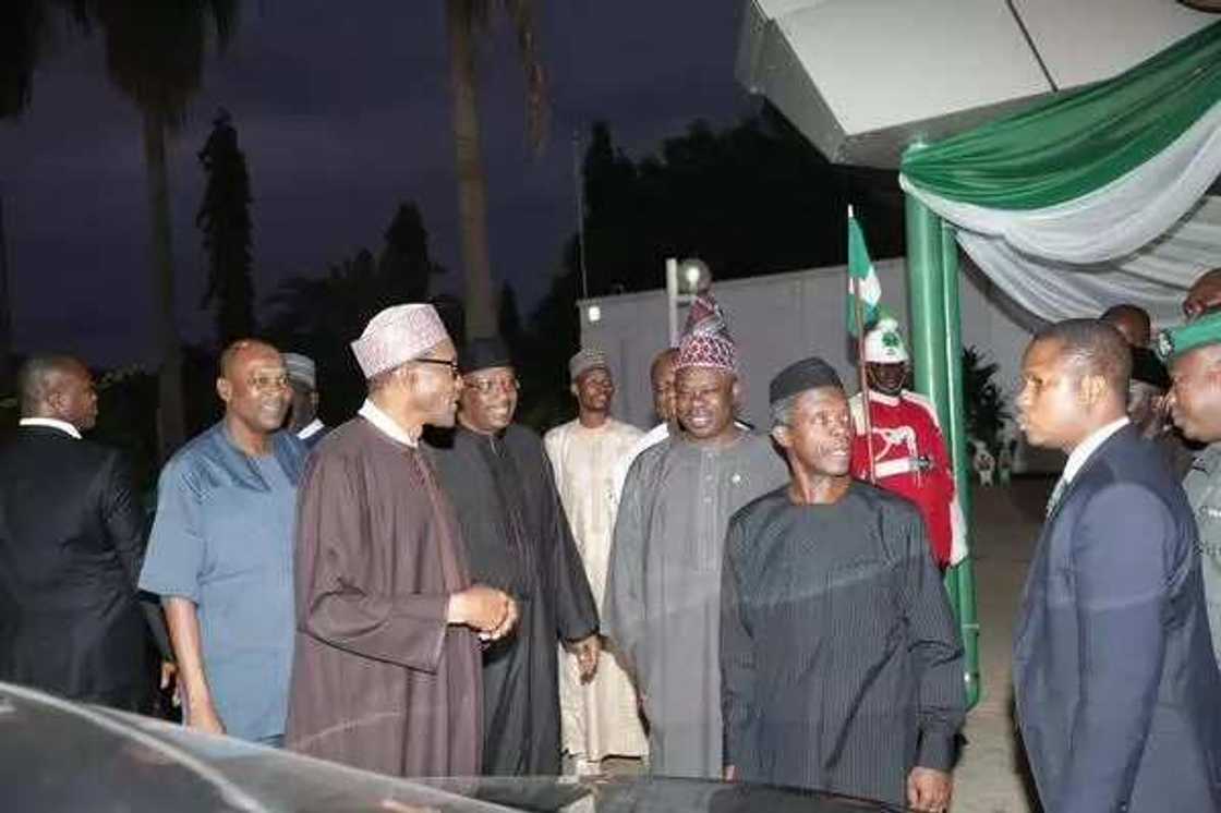 President Buhari Is Back To Nigeria President Buhari Is Back To Nigeria