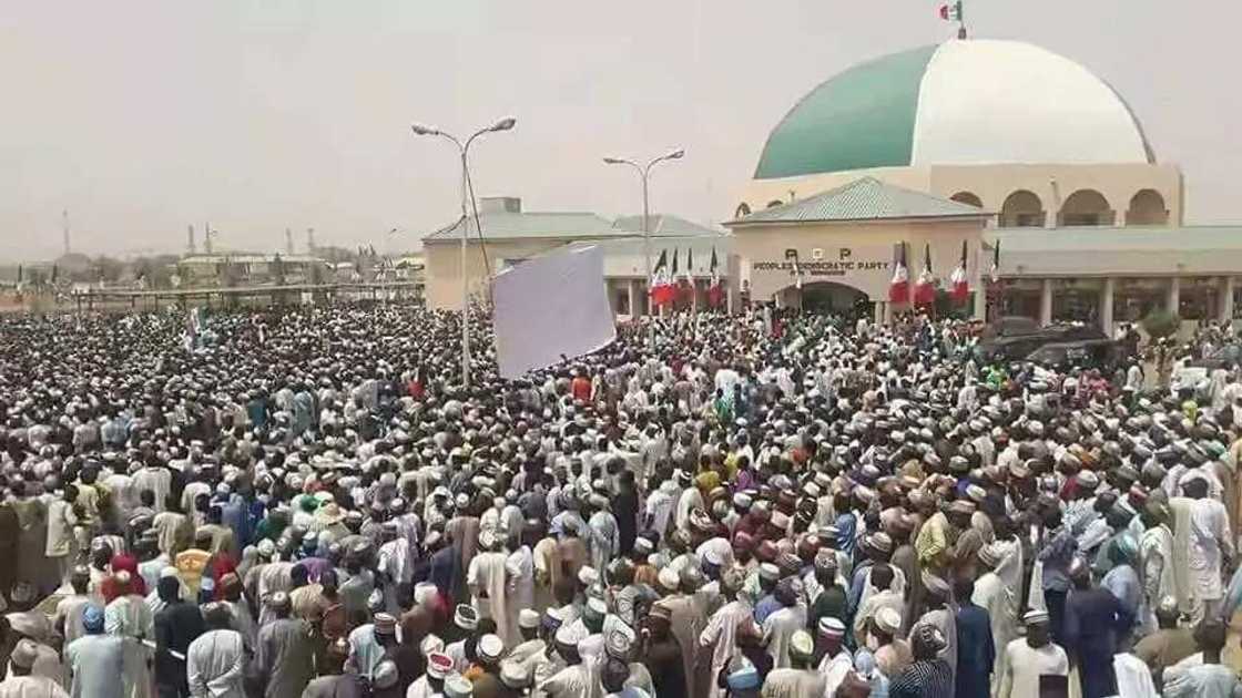 Hotuna daga gangamin taron jam'iyyar PDP a jihar Katsina