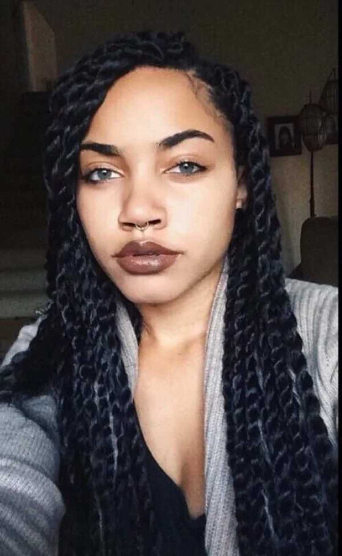 Thick braids