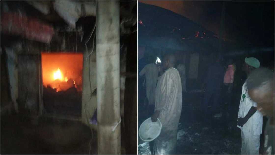 Inna lillahi wa inna ilaihi Raji’un: Yadda wuta ta cinye kasuwar kifi dake garin Baga (Hotuna) Inna lillahi wa inna ilaihi Raji’un: Yadda wuta ta cinye kasuwar kifi dake garin Baga (Hotuna)