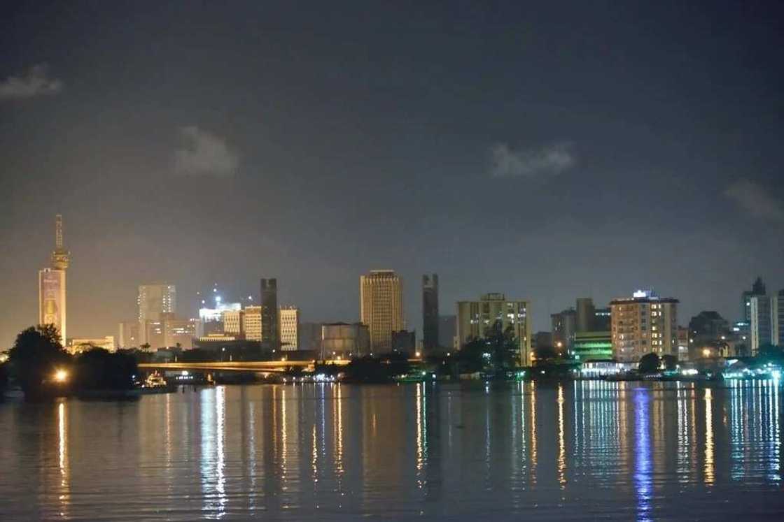 Lagos Skyline view