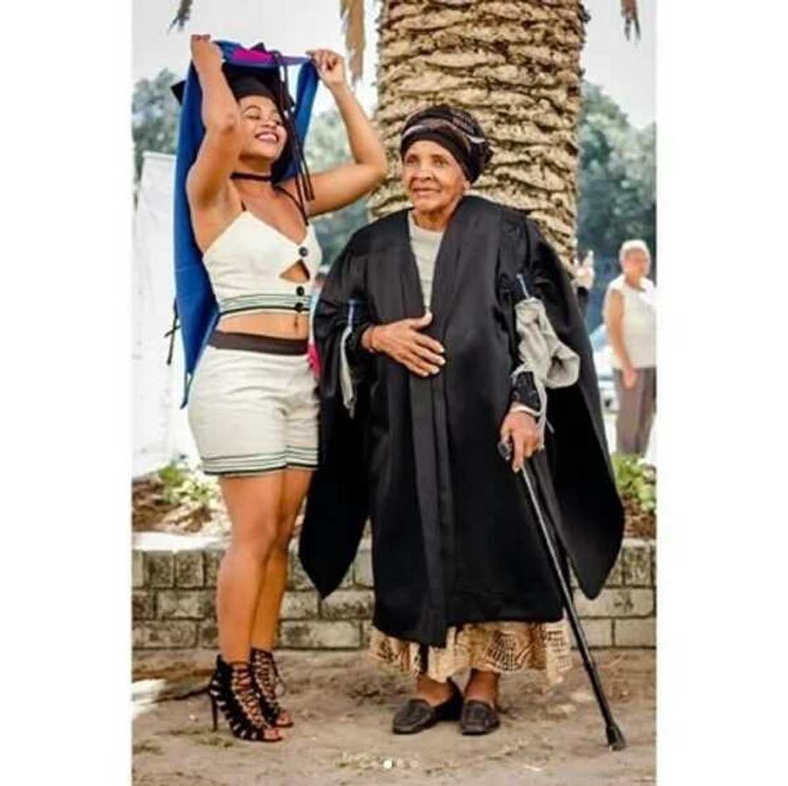She molded me into the woman I am today - Young lady celebrates grandma (photos) She molded me into the woman I am today - Young lady celebrates grandma (photos)