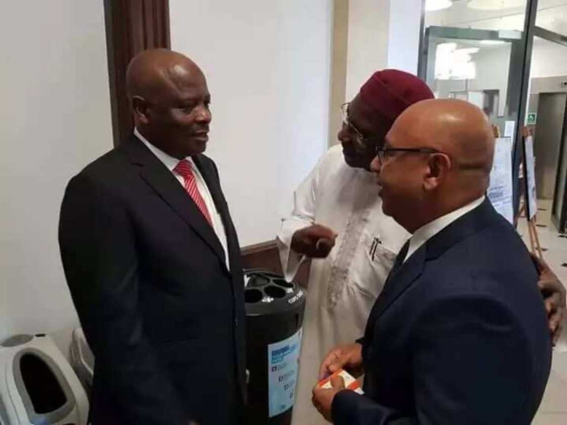 Kwankwaso ya yi ganawar sirri da mataimakin gwamnan jihar Kano a Landan (hotuna)