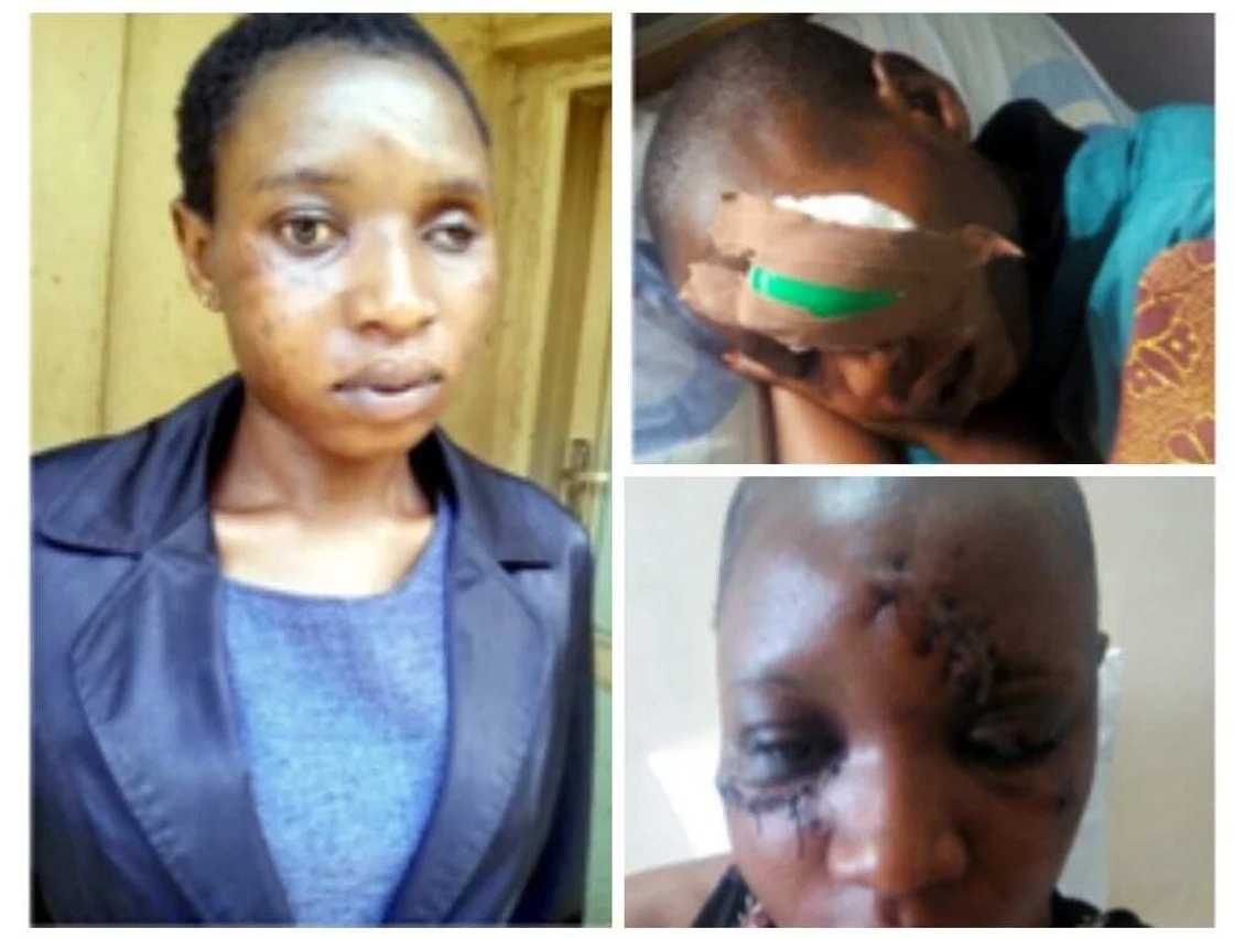 Brutalised woman delivers, says “I love my child, but want the father punished”