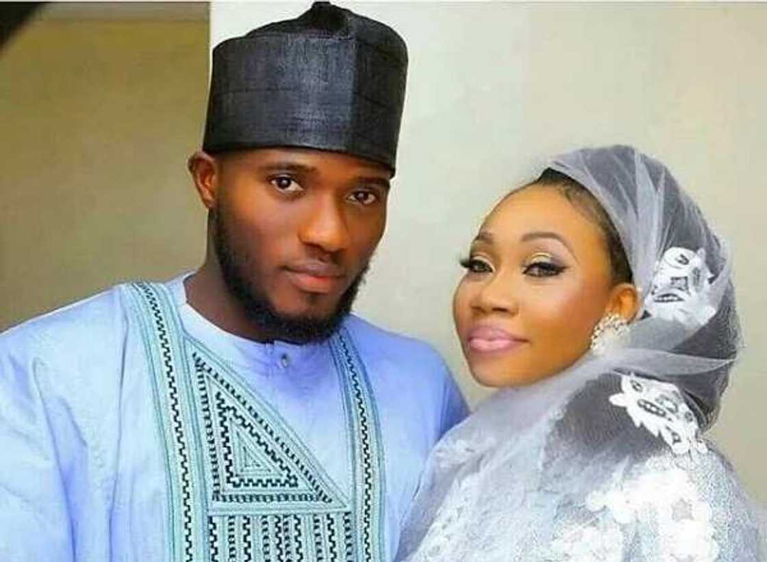 Mustapha and his new wife Source: Instagram, Gbera Mustapha and his new wife Source: Instagram, Gbera