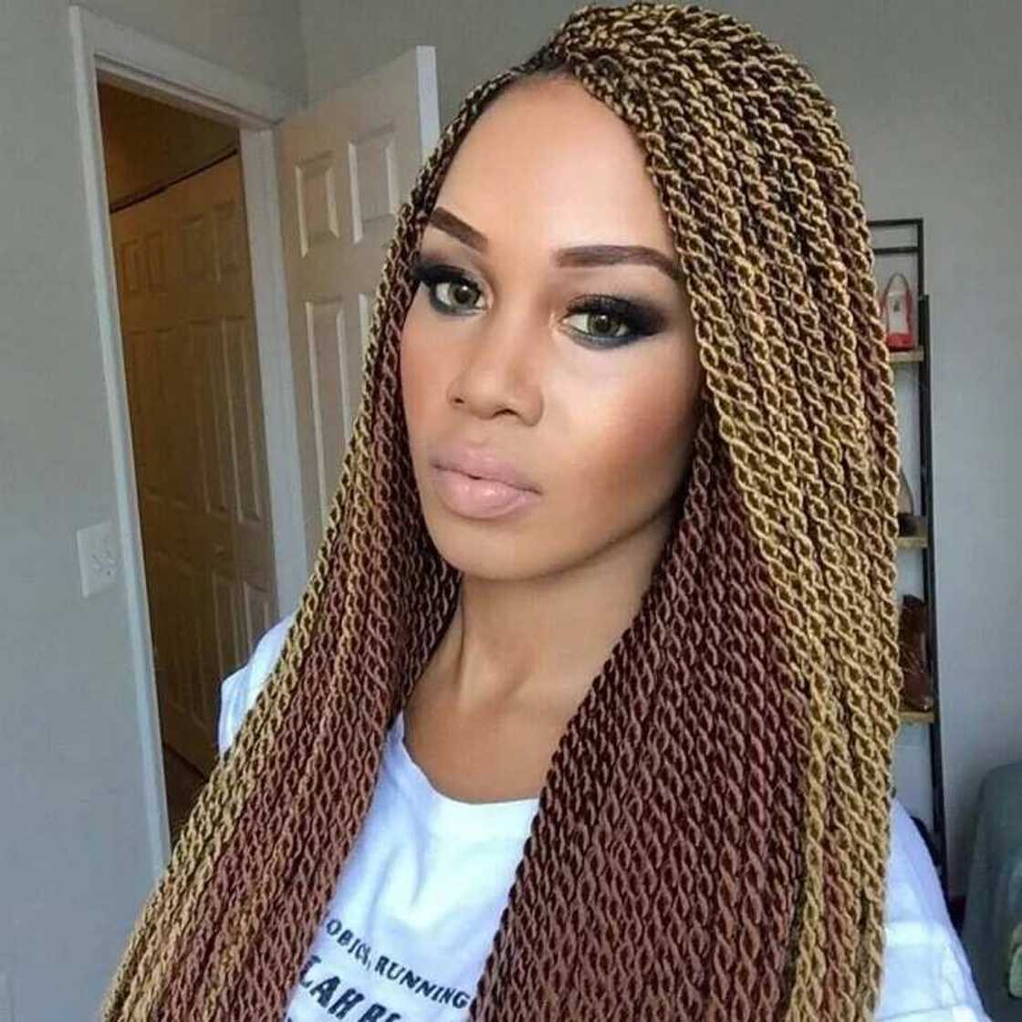 kinky twist hairstyles