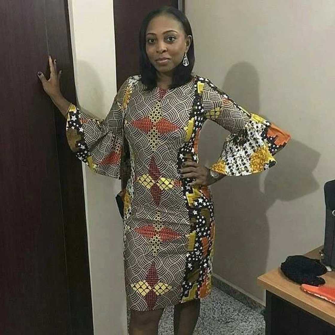 Ankara short pencil dress Ankara short pencil dress