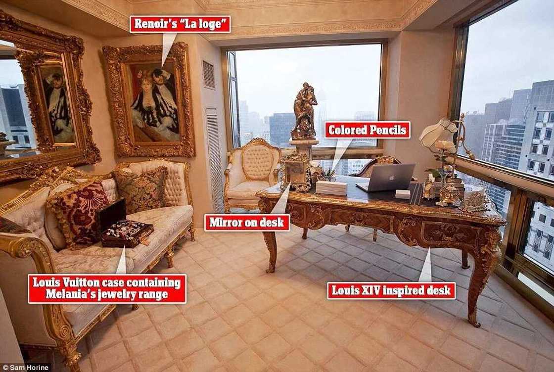 Inside Donald Trump's luxurious penthouse in New York