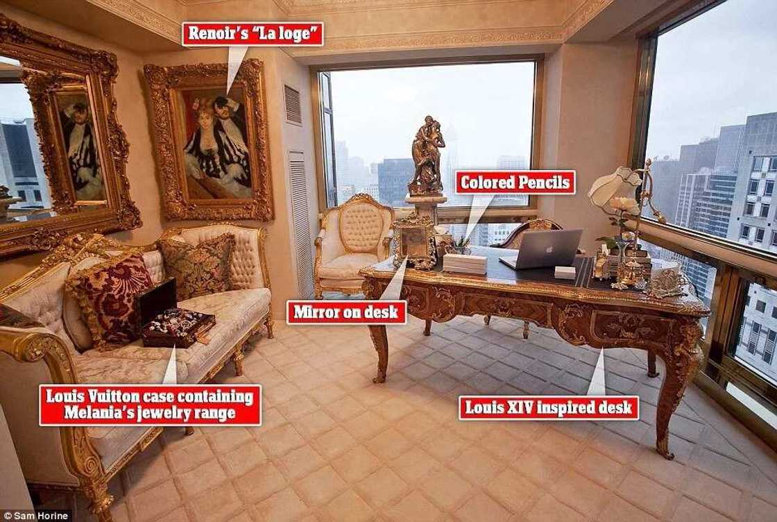 Inside Donald Trump's luxurious penthouse in New York Inside Donald Trump's luxurious penthouse in New York