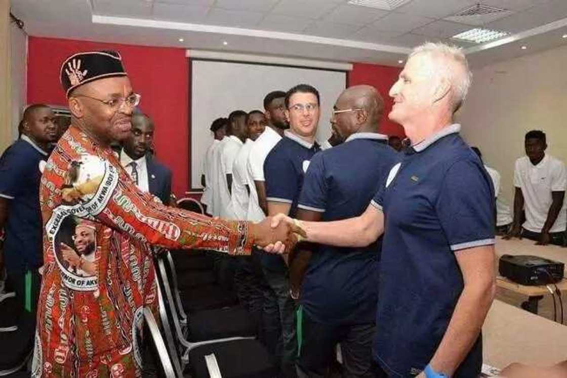 Gov. Udom Emmanuel redeems pledge, promises more goodies Gov. Udom Emmanuel redeems pledge, promises more goodies