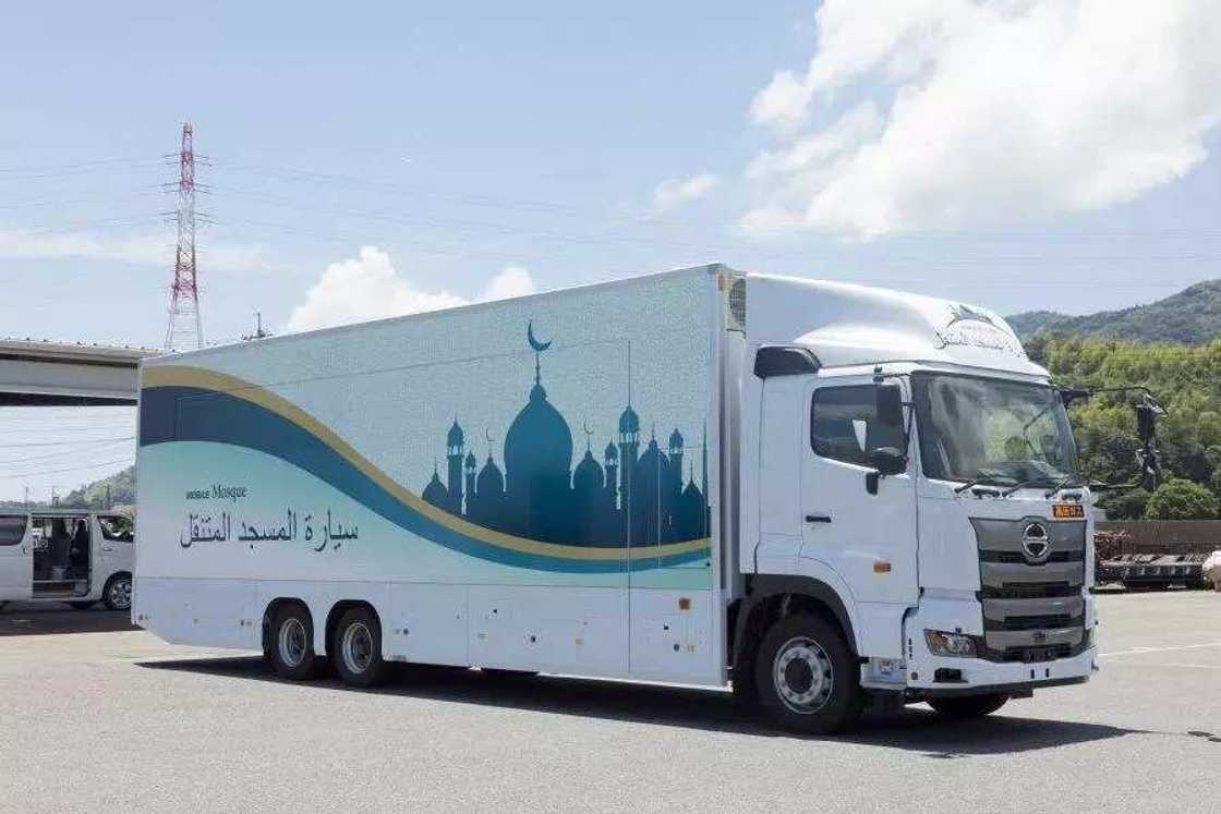 Mobile mosque built in Japan for 2020 Olympics (photo) Mobile mosque built in Japan for 2020 Olympics (photo)