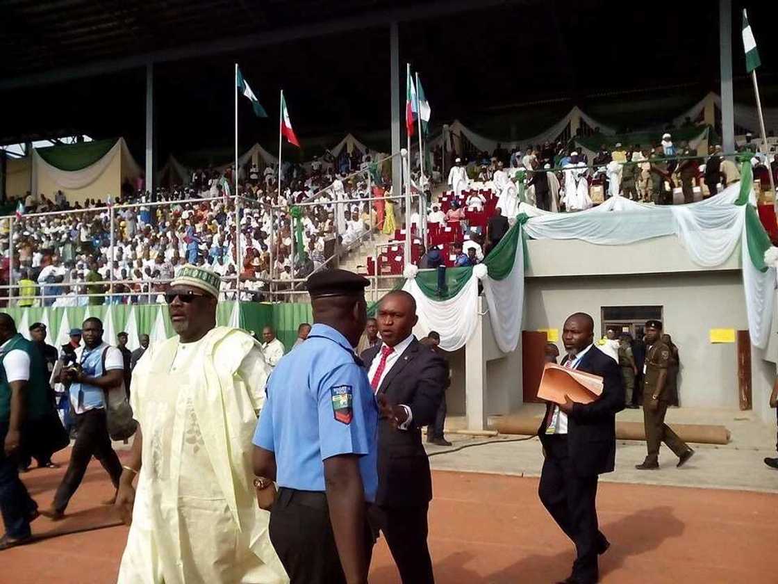 Yahaya Bello inaugurated as Kogi governor in Lokoja Yahaya Bello inaugurated as Kogi governor in Lokoja