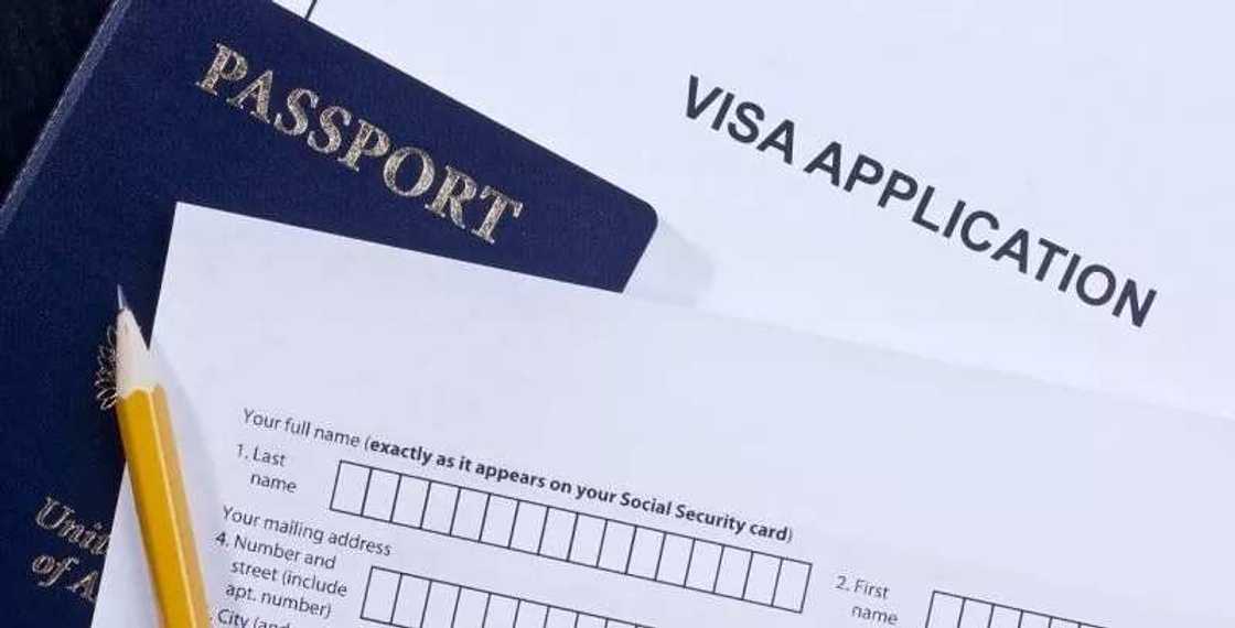 Visa application Visa application