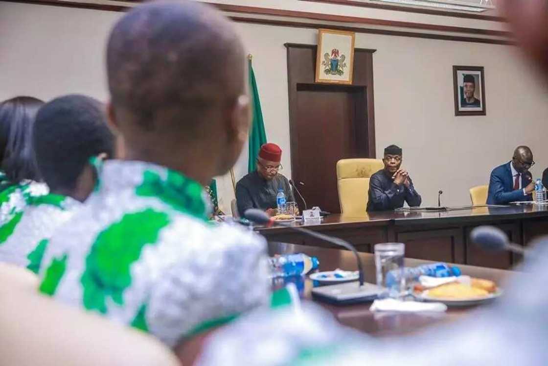 Mataimakin Shugaban kasa Osinbajo zai gana da ‘Yan kasuwan Jamus Mataimakin Shugaban kasa Osinbajo zai gana da ‘Yan kasuwan Jamus