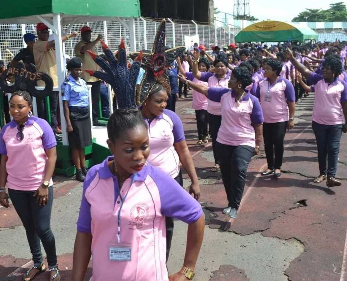 Hotunan yadda aka gudanar da murnar Ranar Ma'aikata a garin Ibadan