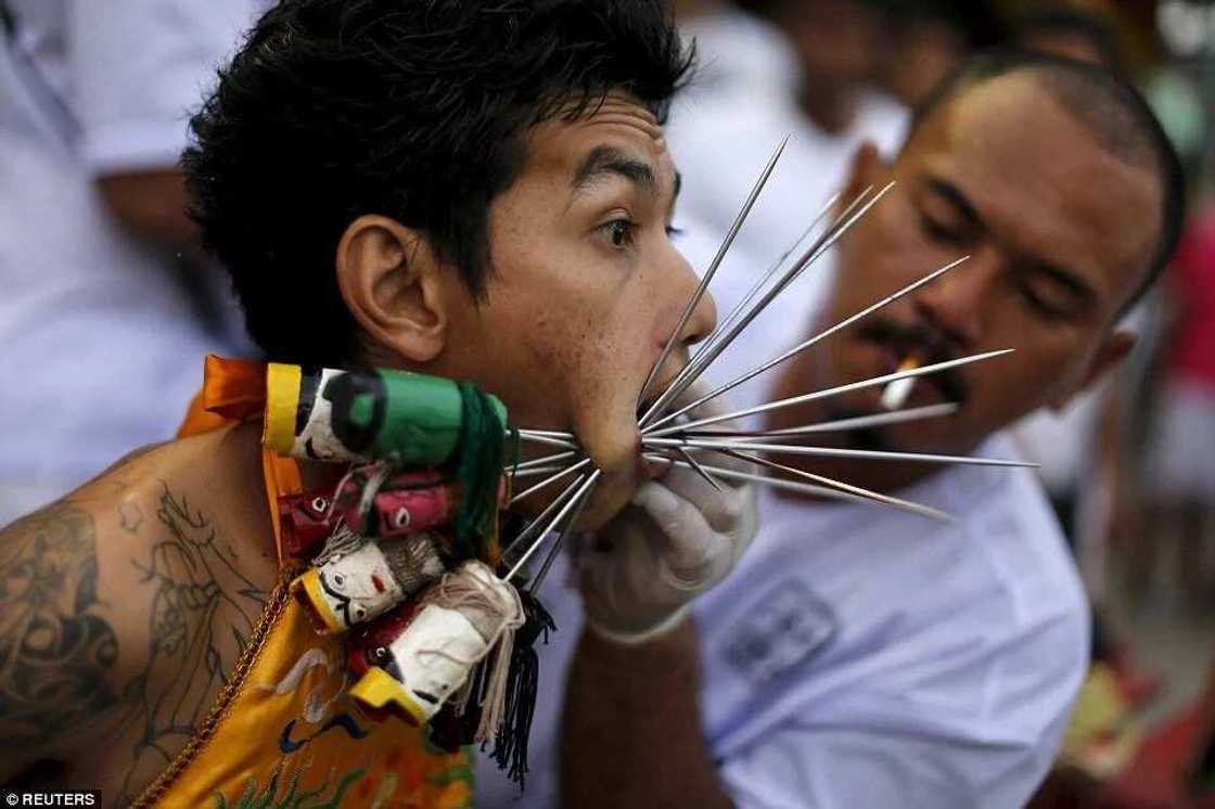 Extreme Vegetarian Festival Is Celebrated Across Thailand Extreme Vegetarian Festival Is Celebrated Across Thailand