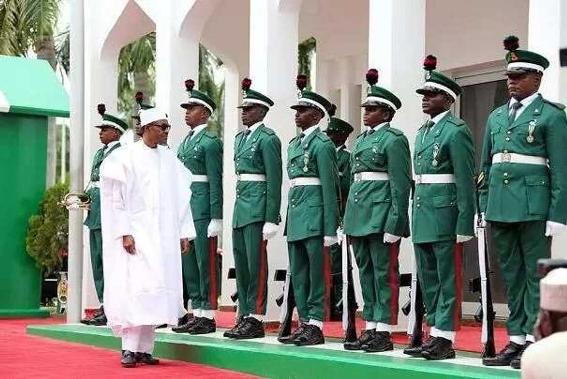 Nigerian military officers