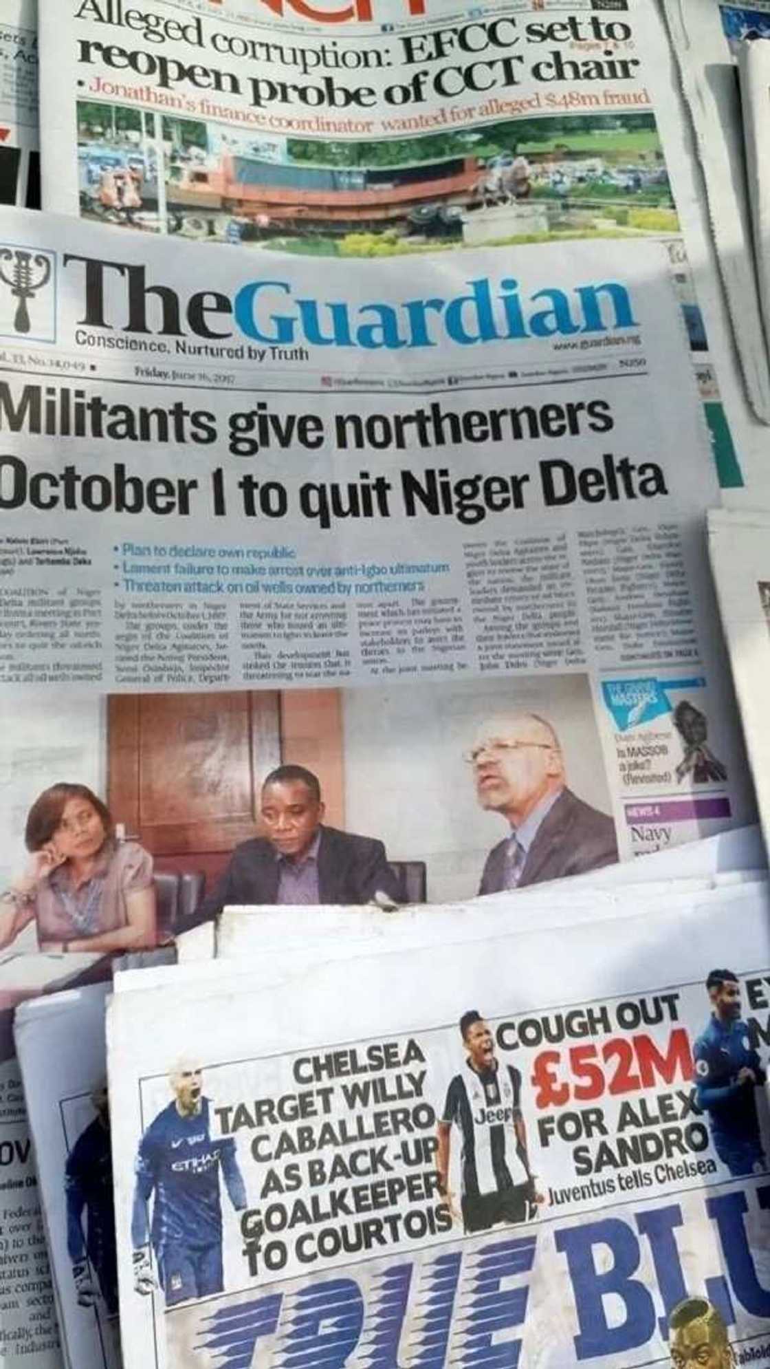 News paper review: Saraki, Dogara attack Osinbajo's, says Acting President's remarks are faulty News paper review: Saraki, Dogara attack Osinbajo's, says Acting President's remarks are faulty