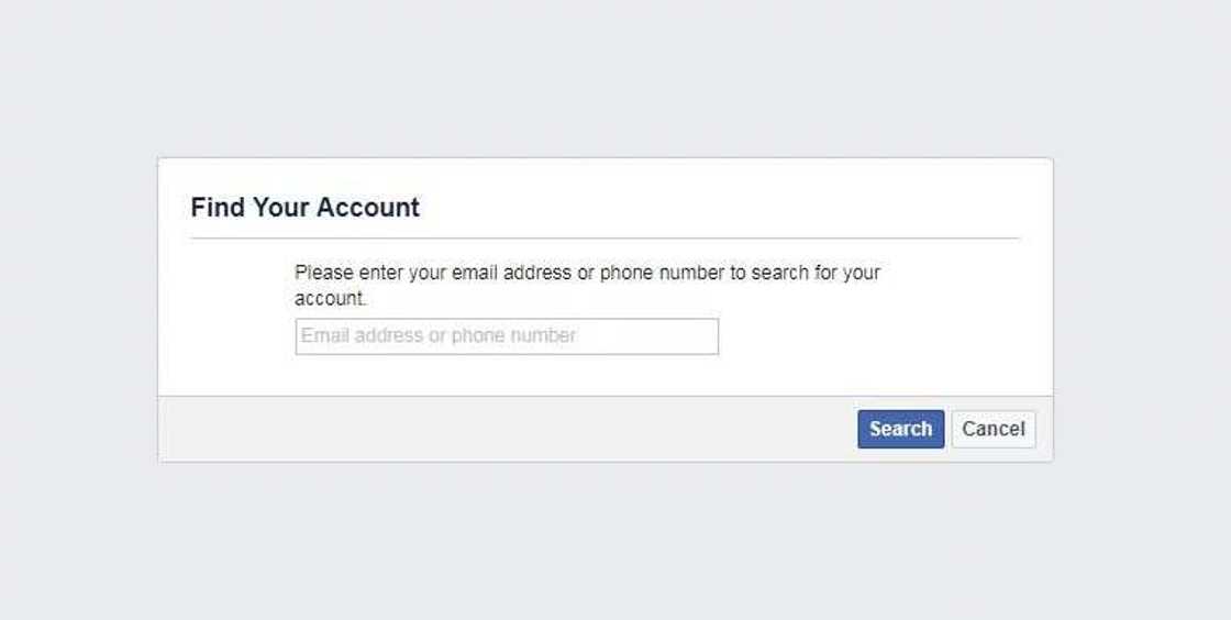 Enter your email and click Search Enter your email and click Search