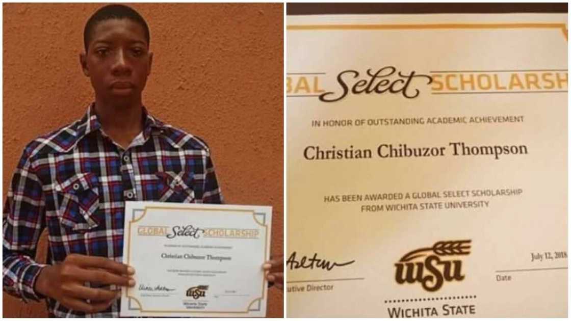 Genius Nigerian student offered scholarship to study aerospace engineering in the US Genius Nigerian student offered scholarship to study aerospace engineering in the US