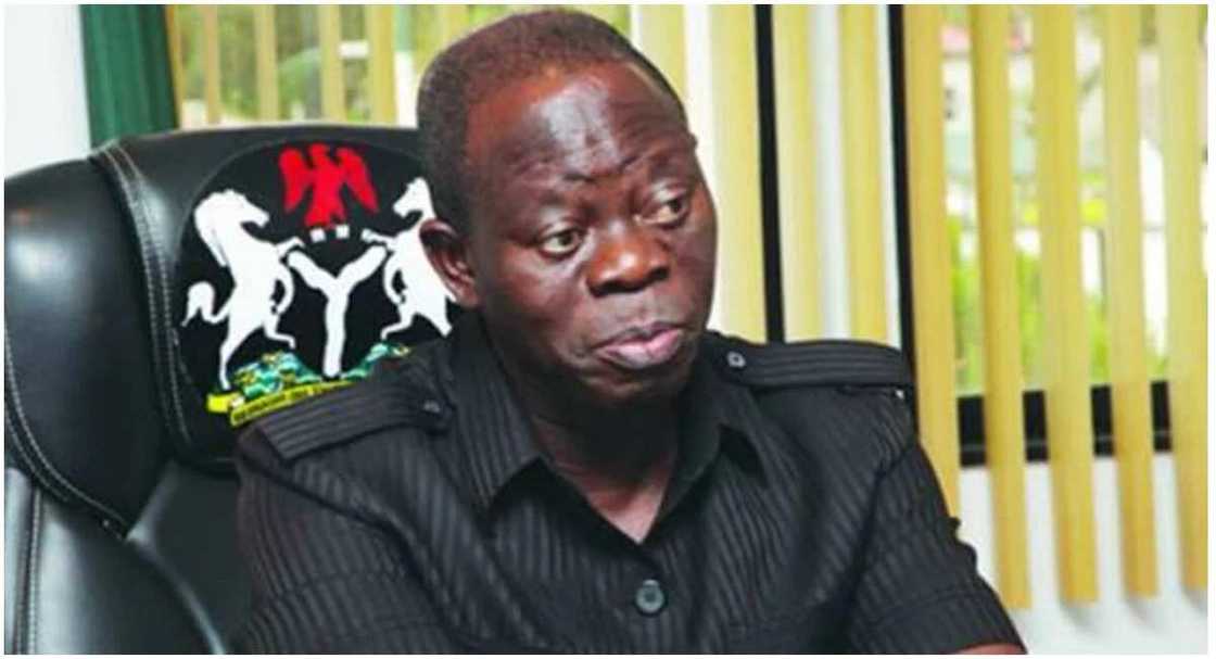 Zaben Edo: Ba kullum ake kwana a gado ba inji Adams Oshiomhole Zaben Edo: Ba kullum ake kwana a gado ba inji Adams Oshiomhole